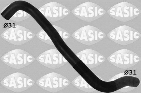 Шланг резиновый сист. охлажденный. SASIC 3404146 (фото 1)