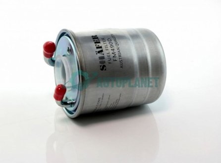 Фильтр топливный MB C, E, M, R, 2.1D-3.0D, OM642, 651, 06- (H=118mm) SHAFER FM490D