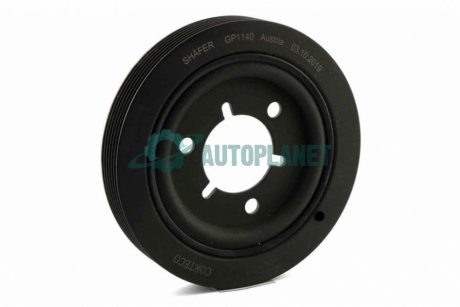 Шкивколенвала Citroen C2, C3, C4 Peugeot 206, 307, 406 1.4-2.0 HDI 00- SHAFER GP1140