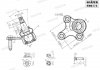 Кульова опора перед. ниж. лів. VW Caddy III, Audi A3 (8P1) 1.6,1.6 FSI,1.9 TDI,2.0 FSI,2.0 T SHAFER SM6772 (фото 2)