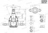 Шаровая нижняя опора VW T5/T6, 04-, D=41 мм SHAFER SM7597 (фото 2)