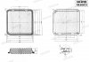 Фильтр воздушный Mitshubishi Eclipse (06-12), Galant (04-12), Endeavour (05-11), 2.4/3.8, (USA) SHAFER SX46873 (фото 2)