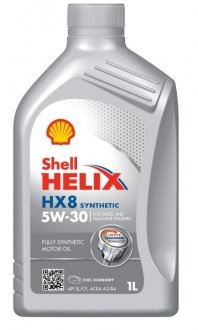 Олива моторна Helix HX8 ECT C3+OEM 5W-30 (Каністра 1л) SHELL 550048140 (фото 1)