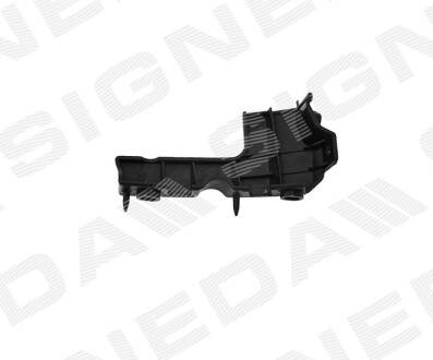 Кронштейн бампера AUDI A4 (B7), 05 - 08 Signeda PAD44016R