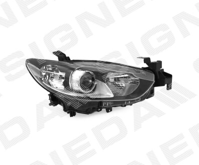 Фара передняя левая MAZDA 6 (GJ), 11.12 - 12.14 Signeda ZMZ1163R