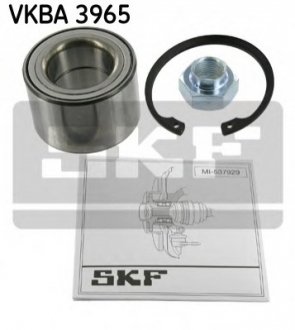 Подшипник колеса, комплект SKF VKBA 3965