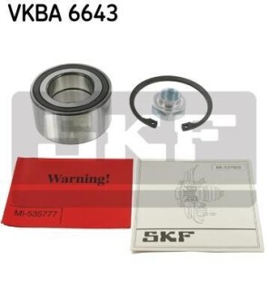 Підшипник перед SKF VKBA 6643