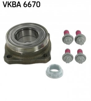 Комплект підшипника маточини колеса SKF VKBA 6670 (фото 1)