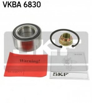 Комплект подшипника ступицы колеса SKF VKBA 6830 (фото 1)