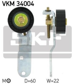 Натяжний пристрій паска поліклинового Ford 1.8D/TD Servo+Klima SKF VKM 34004