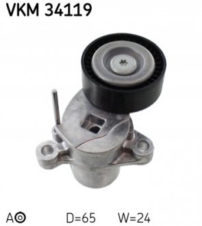Натяжний ролик, поліклінового ременя (Вир-во) SKF VKM34119 (фото 1)