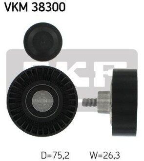 BMW ролик M54 E60,E65,E83 03- SKF VKM 38300