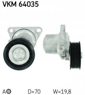 РОЛИК НАТЯЖНИЙ SKF VKM 64035