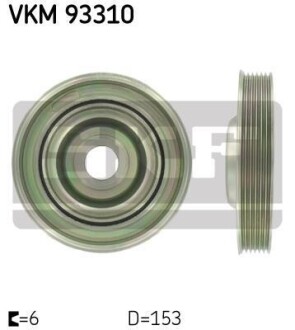 CITROEN шків к/вала C4,C5,307SW 2.0 HDI 04- SKF VKM 93310