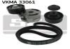 Роликовий модуль натягувача ременя (ролик, ремінь) SKF VKMA 33061 (фото 1)