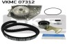 Роликовий модуль натягувача ременя (ролик, ремінь, помпа) SKF VKMC 07312 (фото 2)