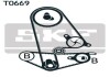 Ремкомплект ГРМ + помпа HONDA Accord/Shuttle "1,8-2,2 "90-01 SKF VKMC93600 (фото 1)