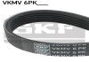 SKF ремінь поліклиновий 6PK1049 VKMV 6PK1049