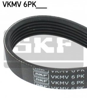 Поликлиновой ремінь SKF VKMV 6PK1900