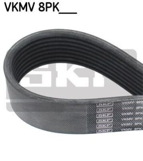 Ремінь поліклиновий 8PK2035 DB W221 S320 3,0CDI 05-. SKF VKMV 8PK2035