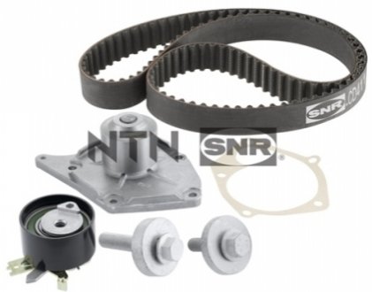 Комплект ГРМ, пас+ролик+помпа SNR NTN KDP455.580 (фото 1)