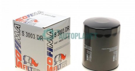 Фильтр масляный SOFIMA S 3003 DR