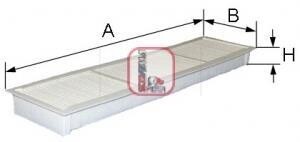 Фільтр салона SOFIMA S 3101 C