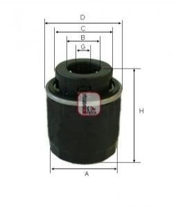 Фильтр масляный SOFIMA S3494R