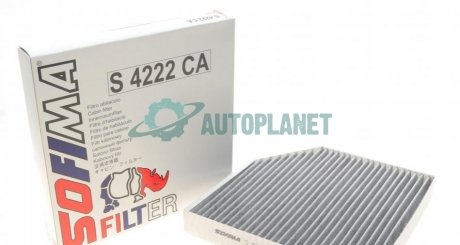 Фільтр салону Audi A6/A7/A8 10- (вугільний) SOFIMA S 4222 CA (фото 1)