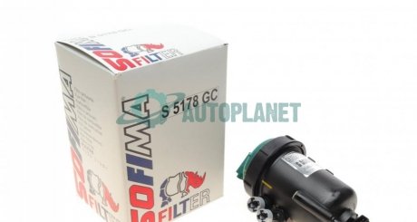 Корпус фильтра топливного Fiat Doblo 1.3D Multilet 05-10 (OE line) SOFIMA S5178GC (фото 1)
