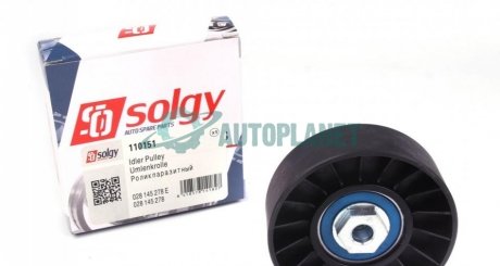 Ролик генератора VW/Audi 1.9D/ VW T4 2.5TDI (натяжной) (78х25.2) Solgy 110151