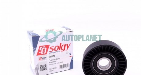 Ролик генератора VW Caddy III/T5 1.9TDI /2.0 (натяжной) (70x24) Solgy 110172