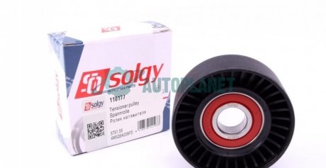 Ролик генератора Fiat Scudo/Peugeot Boxer/Partner 2.0/2.2HDI 99- (натяжний) (70x25) Solgy 110177