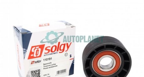 Ролик генератора Fiat Scudo 1.9D (натяжной) (60x25x17) Solgy 110191