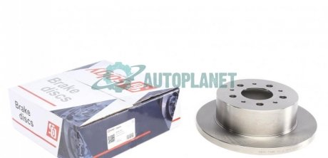 Диск гальмівний (задній) Citroen Jumper/Fiat Ducato/Peugeot Boxer 06- (280x16) Solgy 208045
