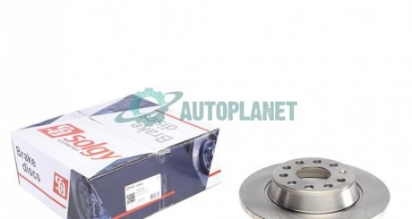 Диск гальмівний (задній) Audi A3/VW Golf/Passat 04-14 (286x12) Solgy 208082