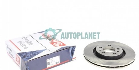 Диск тормозной (передний) Skoda Octavia/VW Golf IV (280x22) Solgy 208086 (фото 1)