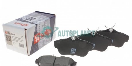 Колодки гальмівні (задні) Fiat Scudo/Peugeot Expert 1.6D/2.0D 07- Solgy 209047