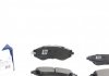 Колодки гальмівні (передні) Daewoo Lanos/ Nubira 1.6-2.2 97- (Akebono) Solgy 209149 (фото 1)