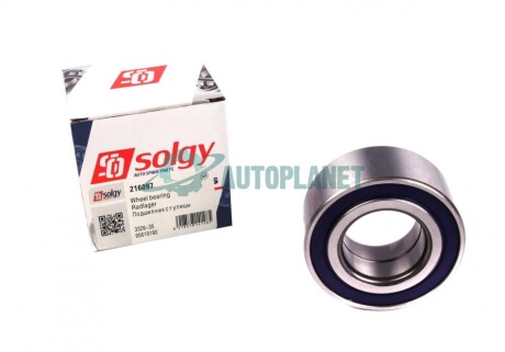 Подшипник ступицы (передней) Peugeot Partner 98- Solgy 216097