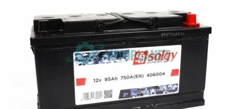 Стартерна батарея (акумулятор) Solgy 406004