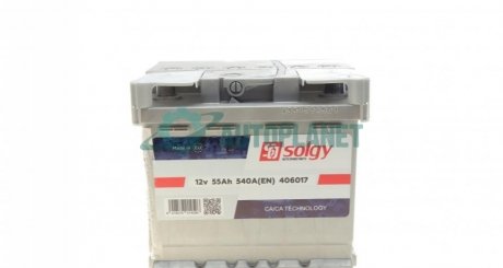 Стартерна батарея (акумулятор) Solgy 406017 (фото 1)
