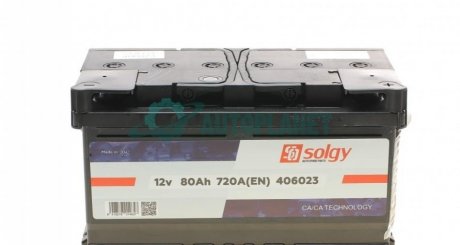 Стартерна батарея (акумулятор) Solgy 406023