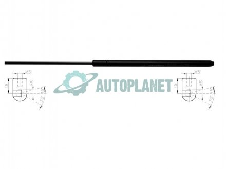Амортизатор багажника STARLINE 12.59.805