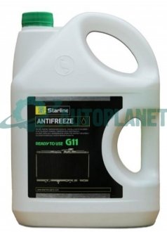 Антифриз G11 4л. STARLINE S ANTIFREEZE GREEN 4