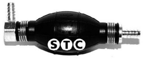 Насос підкачування палива (груша)(кут/прям) 8mm (метал) STC T402009
