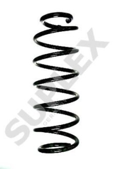 PEUGEOT пружина передня L=386mm 407 04- SUPLEX 24119