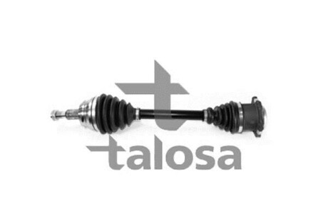 Піввісь лів. AUDI A3, TT SEAT LEON, TOLEDO II SKODA OCTAVIA I VW BORA, BORA I, GOLF IV, NEW BEETLE 1.4-2.3 09.96-12.13 TALOSA 76-VW-8050