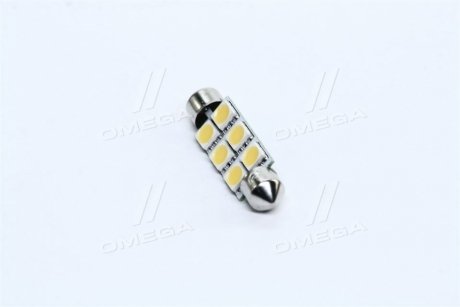 Лампа LED Софітні C5W 24V T11x41-S8.5 (6 SMD size5050) WARM WHITE <> TEMPEST Tmp-16T11-24V (фото 1)