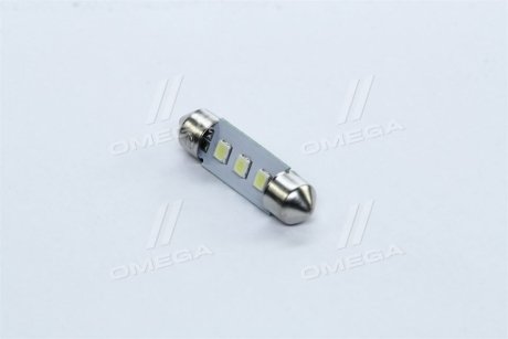 Лампа LED Софітні C5W 12V Т11x36-S8.5 (3SMD, розмір 3528) білий <> TEMPEST Tmp-21T11-12V